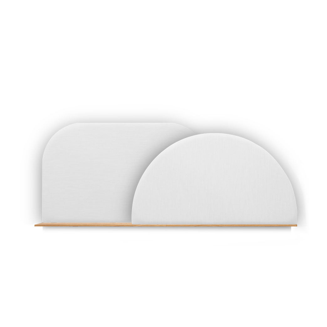 Alba headboard L · Large rectangle + Semicircle