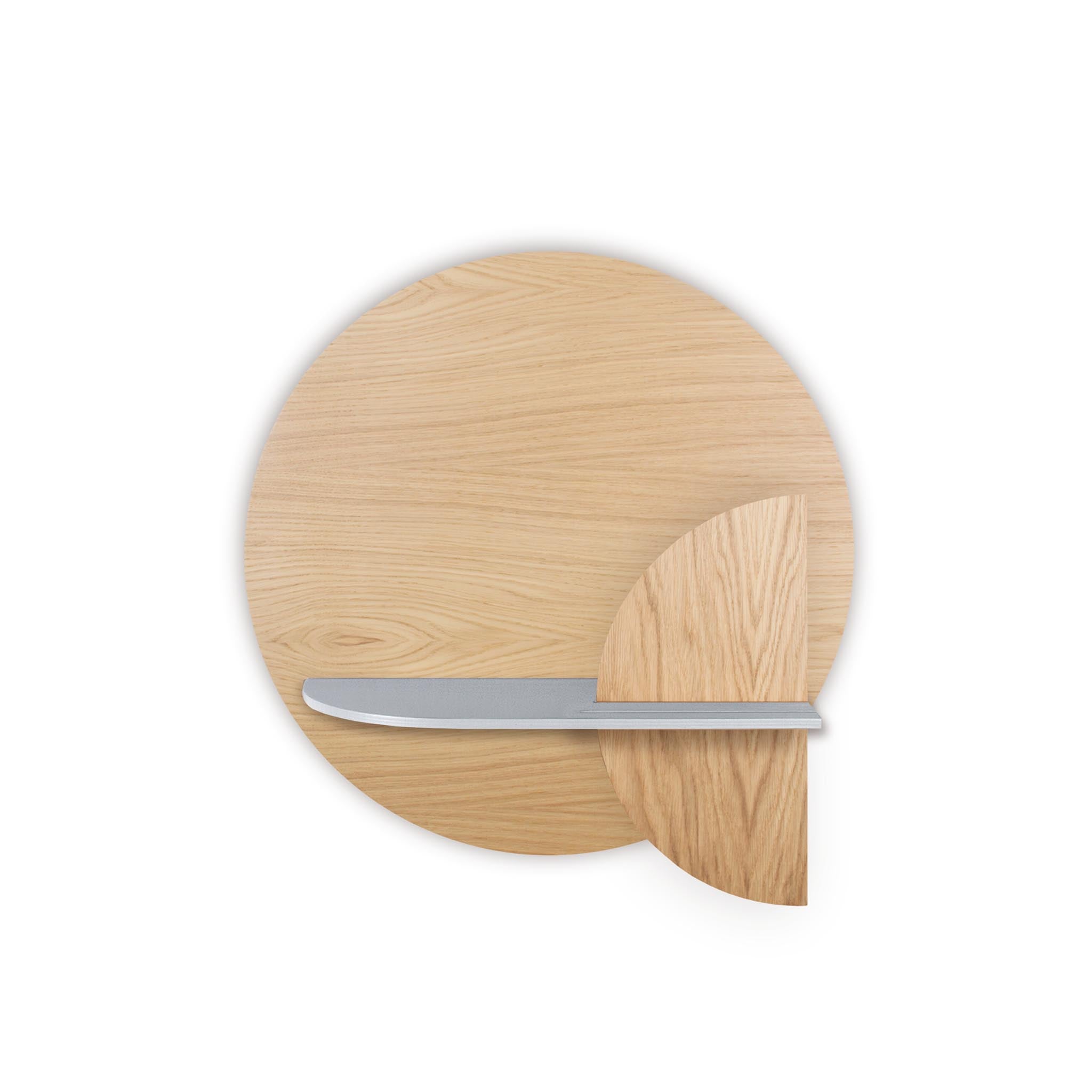 Alba wall shelf · Oak circle