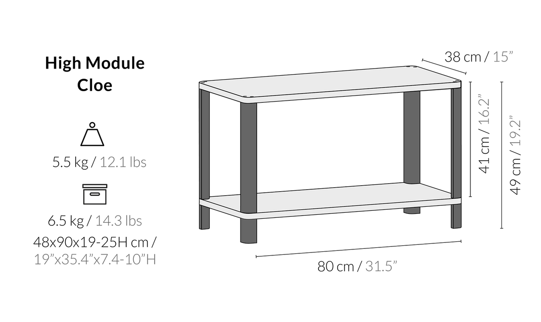 Cloe · Black room divider with white pigmented oak wood doors Woodendot