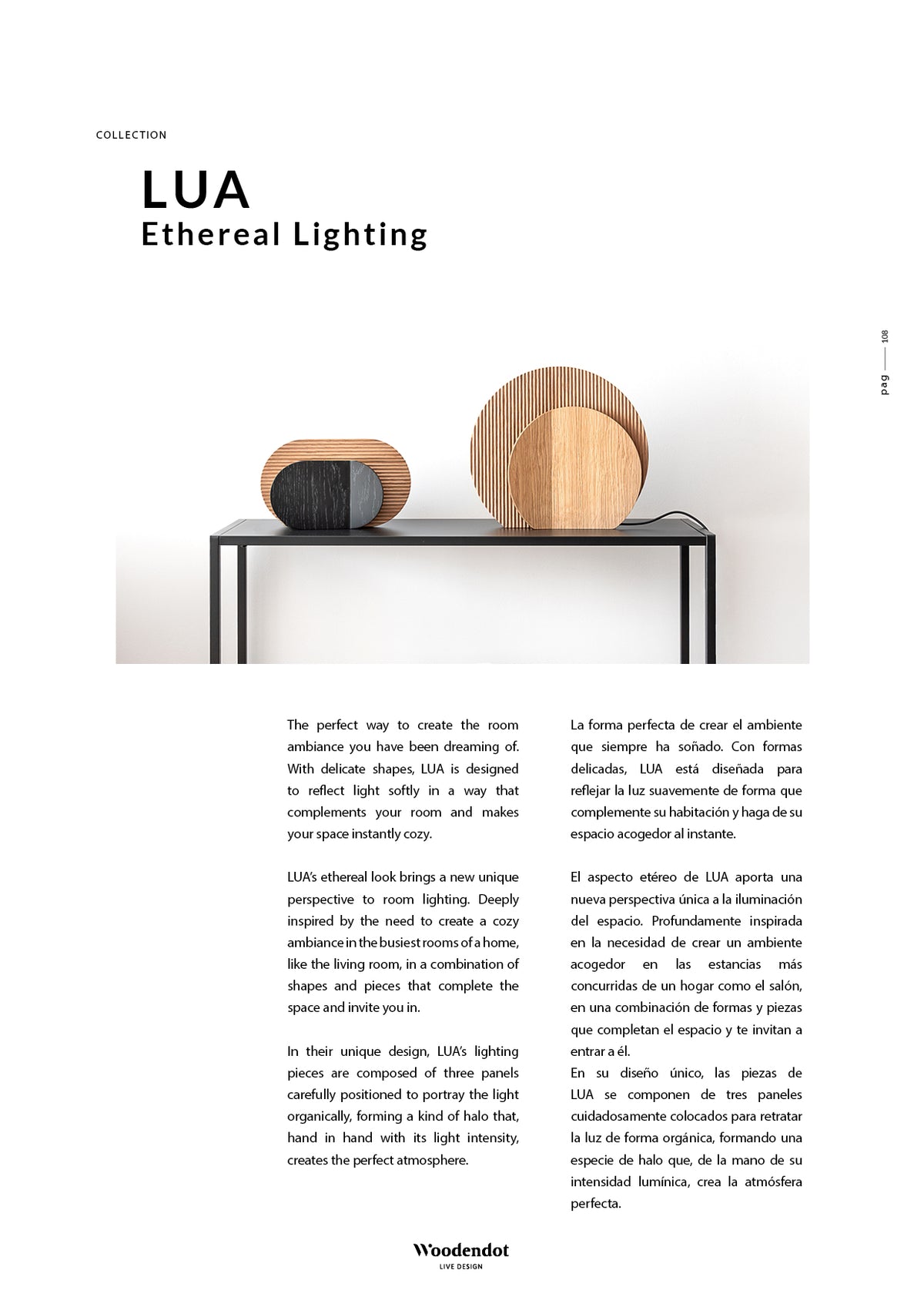 LUA: product specs and info – Woodendot