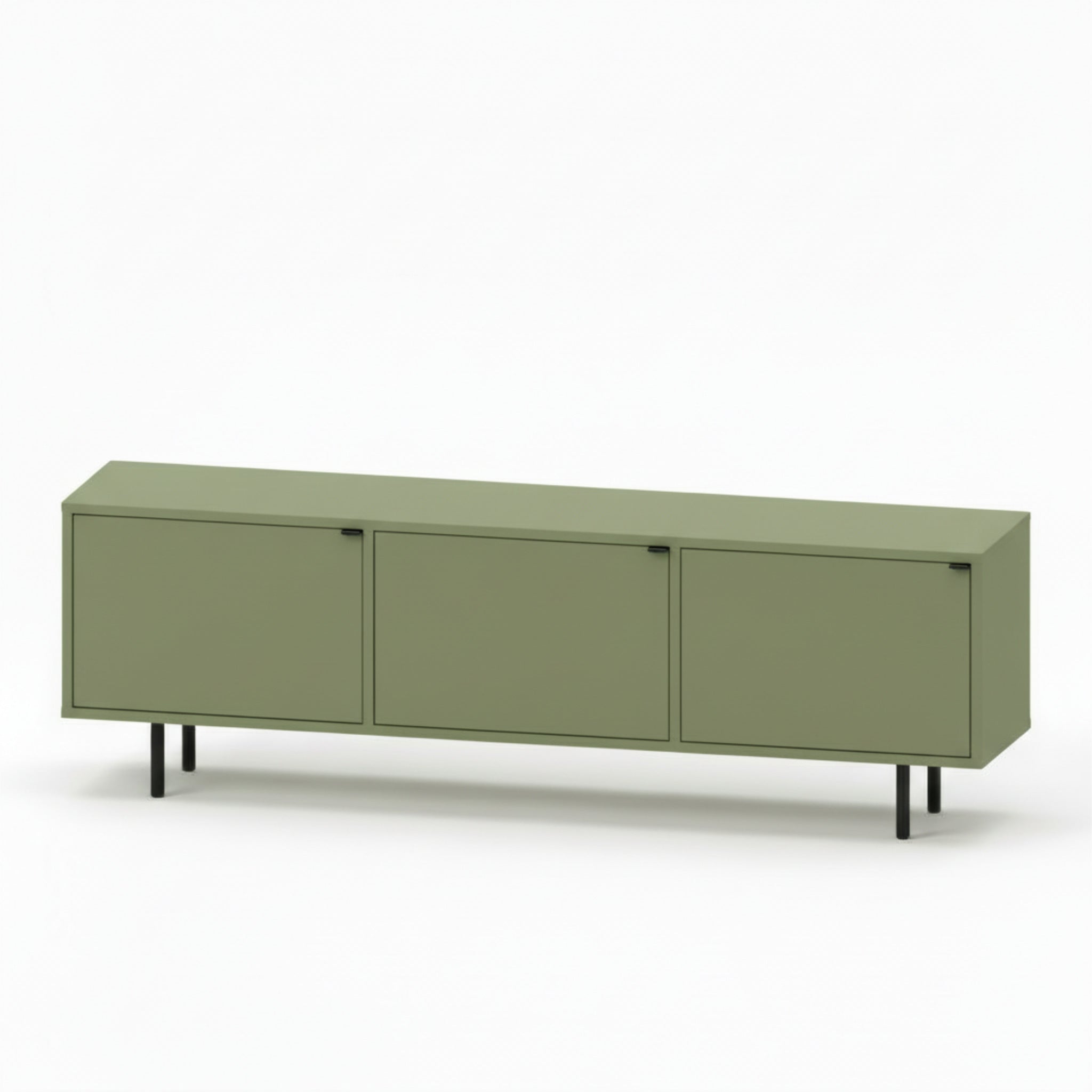 Pau Three-Door TV Stand · Custom Color