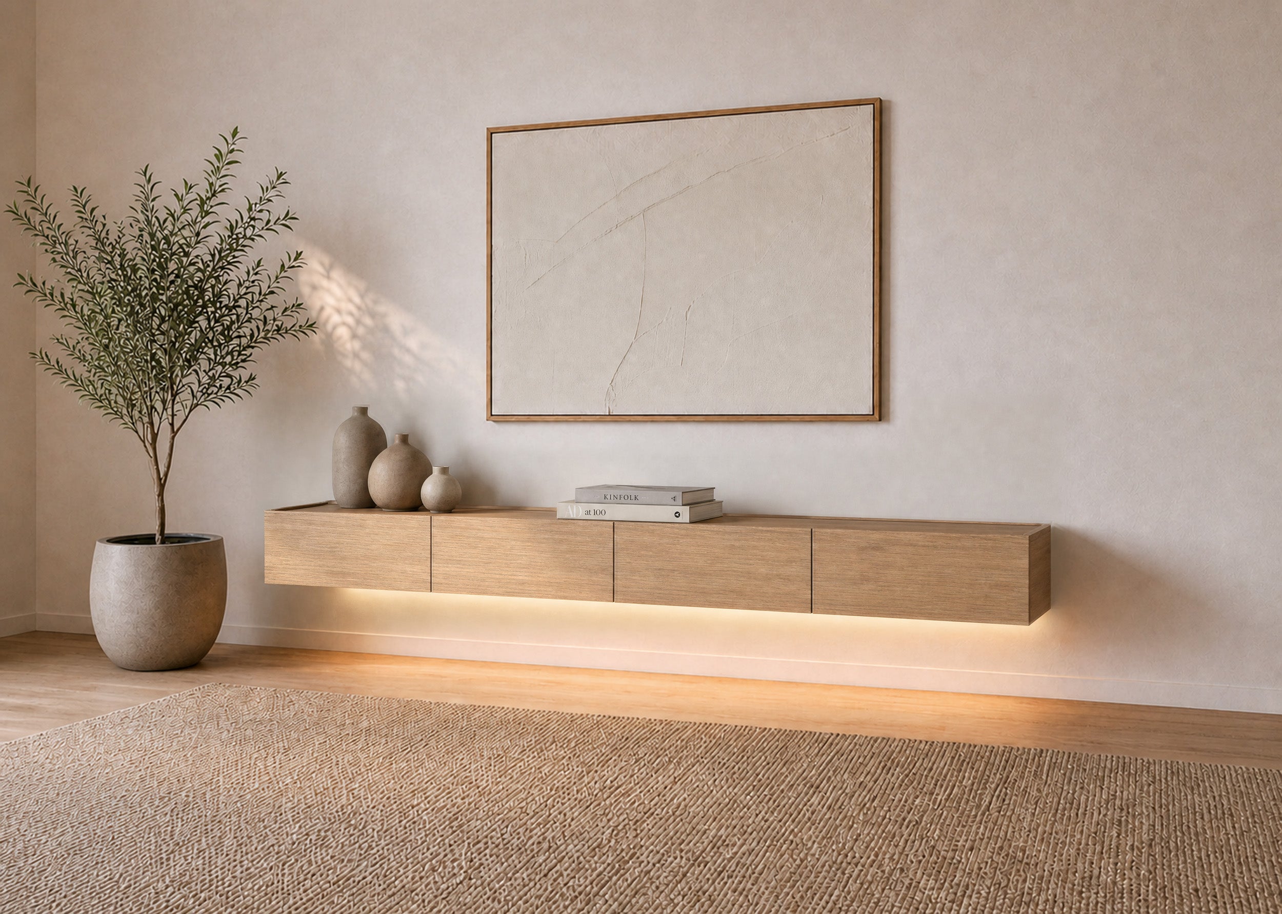 dalea-floating-tv-unit-oak-4-modules-drawers-warm-led-light
