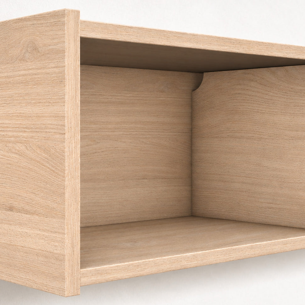 Dalea Floating Lowboard · Oak Decor – 4 Modules XL