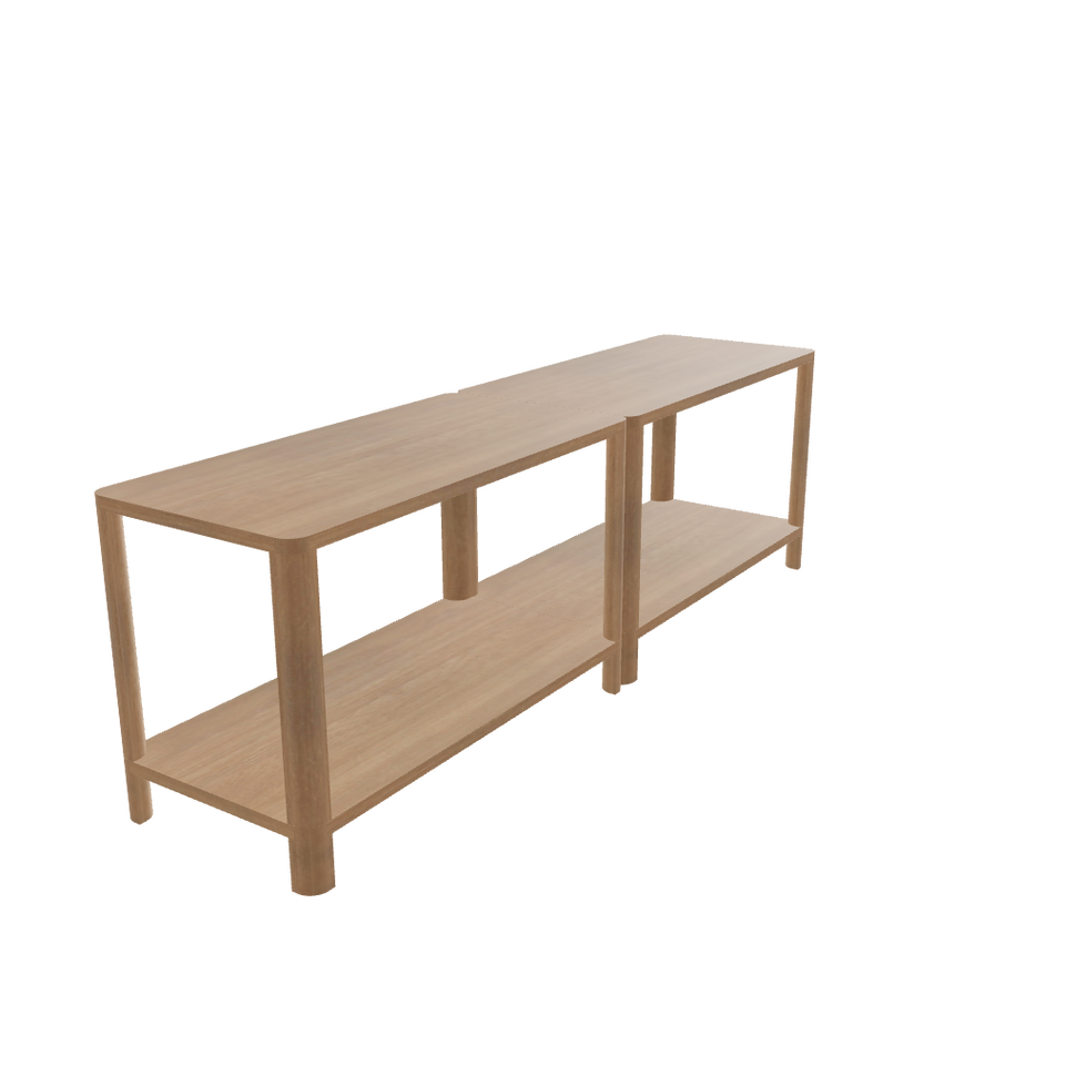 Cloe Oak TV Unit