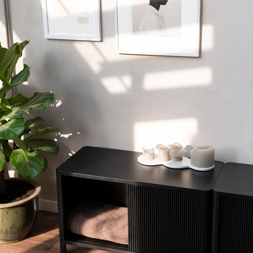 Cloe Low Sideboard · Black