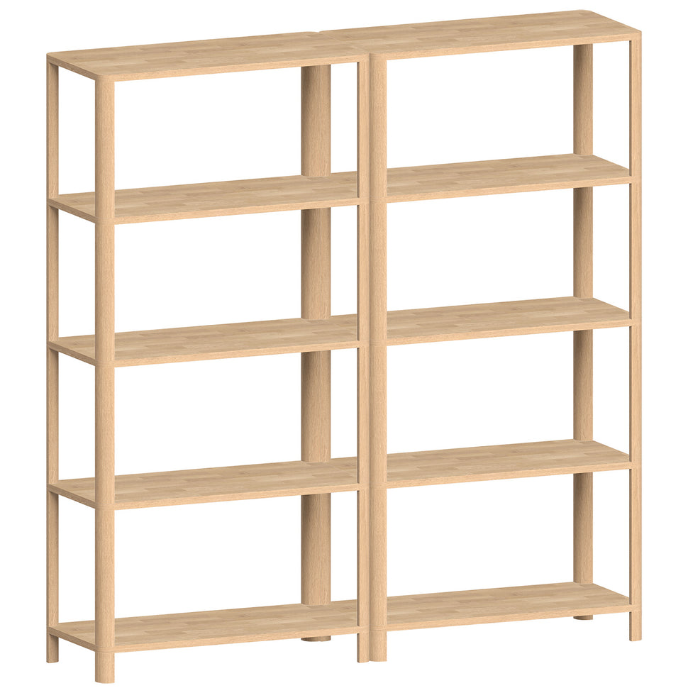 Cloe Modular Oak Shelving Unit