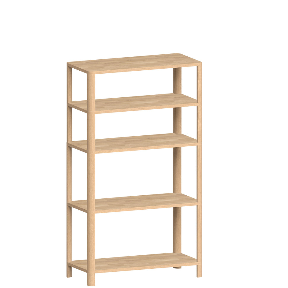 Cloe Modular Oak Bookshelf