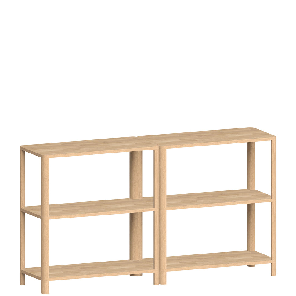 Cloe Open dressoir · Naturel eiken